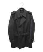 BURBERRY BLACK LABELバーバリーブラックレーベル）の古着「ライナー付トレンチコート」｜ブラック