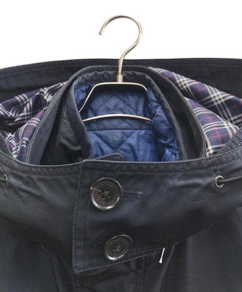 BLACK LABEL CRESTBRIDGE（ブラックレーベル クレストブリッジ）BLACK LABEL CRESTBRIDGE (ブラックレーベル クレストブリッジ) ライナー付コート ネイビー サイズ:Lの古着・服飾アイテム