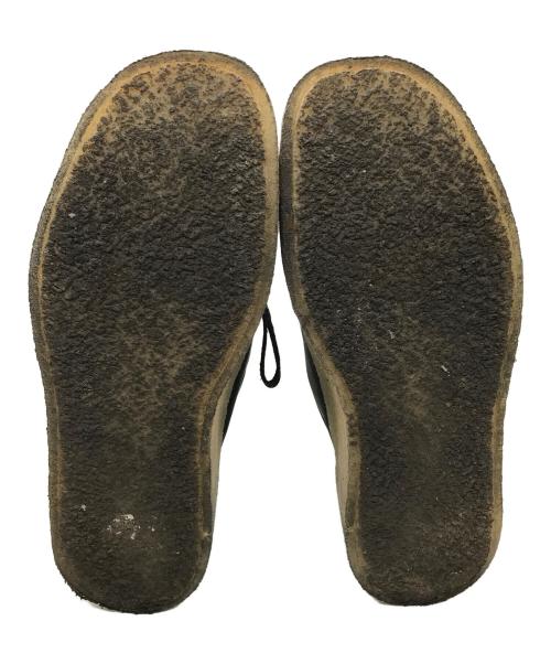 CLARKS ORIGINALS（クラークス オリジナルズ）Clarks Originals (クラークス オリジナルズ) ワラビーシューズ ブラック サイズ:26.5の古着・服飾アイテム