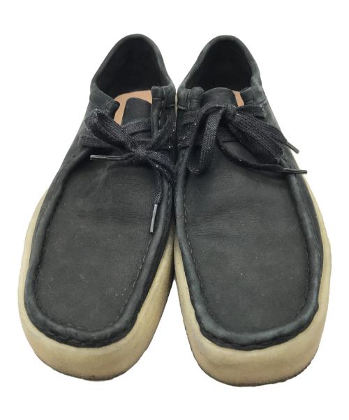 CLARKS ORIGINALS（クラークス オリジナルズ）Clarks Originals (クラークス オリジナルズ) ワラビーシューズ ブラック サイズ:26.5の古着・服飾アイテム