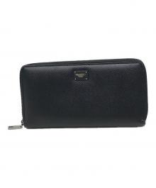 DOLCE & GABBANA（ドルチェ＆ガッバーナ）の古着「長財布」｜ブラック