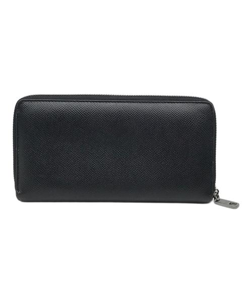 DOLCE & GABBANA（ドルチェ＆ガッバーナ）DOLCE & GABBANA (ドルチェ＆ガッバーナ) 長財布 ブラックの古着・服飾アイテム