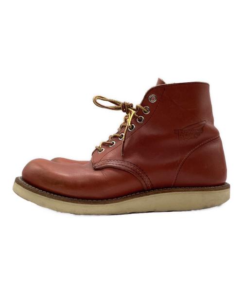RED WING（レッドウィング）RED WING (レッドウィング) 6インチ クラシックラウンド ブラウン サイズ:24㎝の古着・服飾アイテム