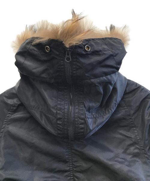 HOUSTON（ヒューストン）HOUSTON (ヒューストン) N-2Bジャケット ブラック サイズ:Sの古着・服飾アイテム