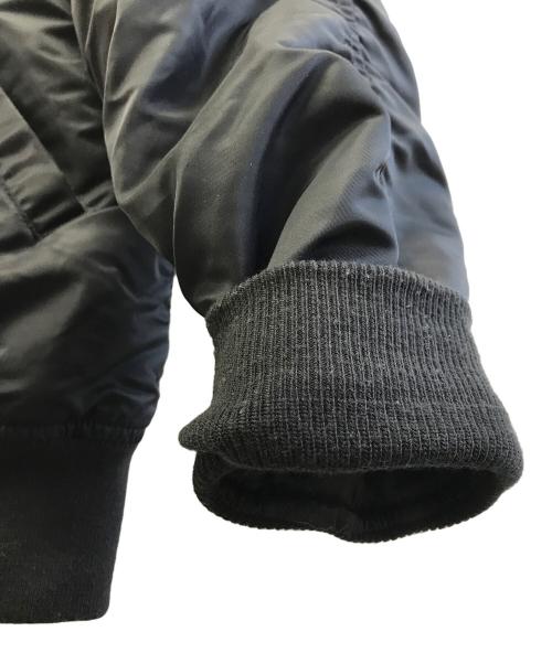 HOUSTON（ヒューストン）HOUSTON (ヒューストン) N-2Bジャケット ブラック サイズ:Sの古着・服飾アイテム