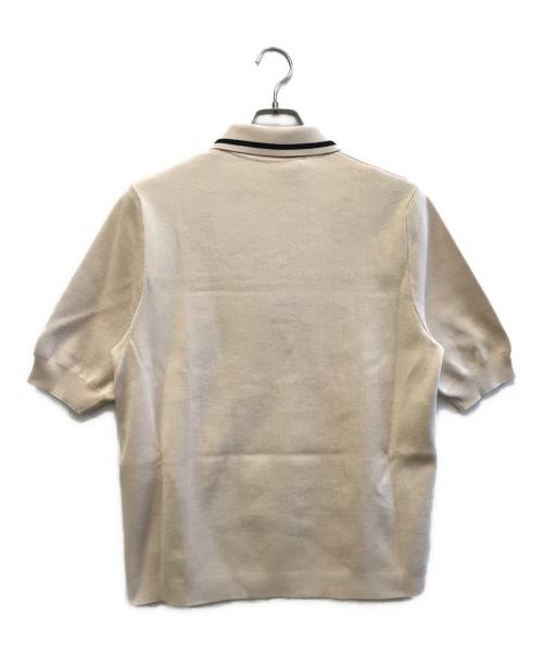 GUCCI（グッチ）GUCCI (グッチ) S/Sポロニット ベージュ サイズ:Mの古着・服飾アイテム