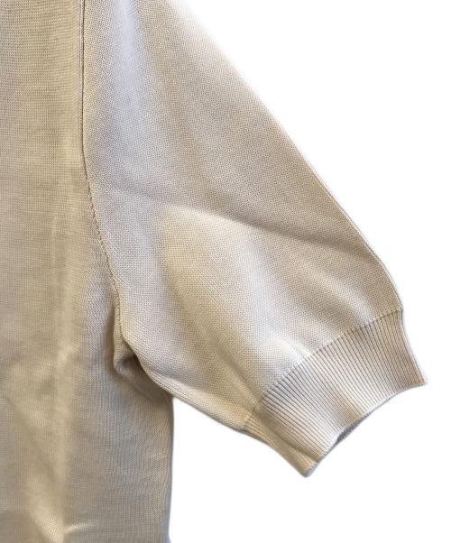 GUCCI（グッチ）GUCCI (グッチ) S/Sポロニット ベージュ サイズ:Mの古着・服飾アイテム