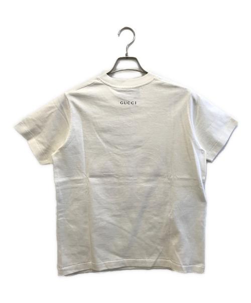 GUCCI（グッチ）GUCCI (グッチ) GGアップルプリントT ホワイト サイズ:Sの古着・服飾アイテム