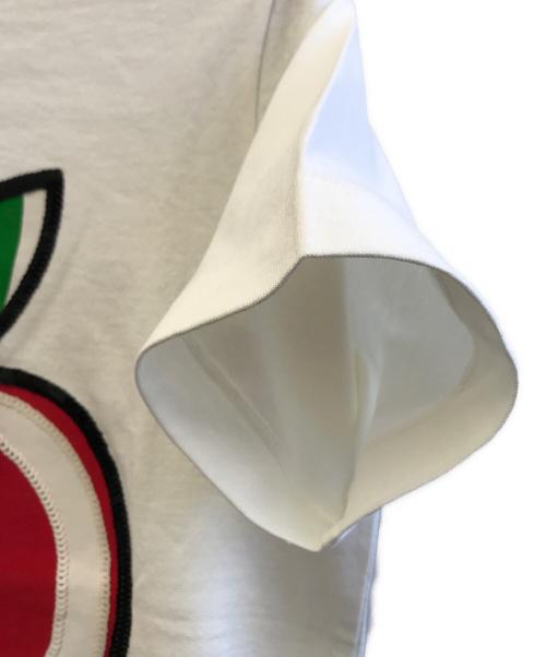 GUCCI（グッチ）GUCCI (グッチ) GGアップルプリントT ホワイト サイズ:Sの古着・服飾アイテム