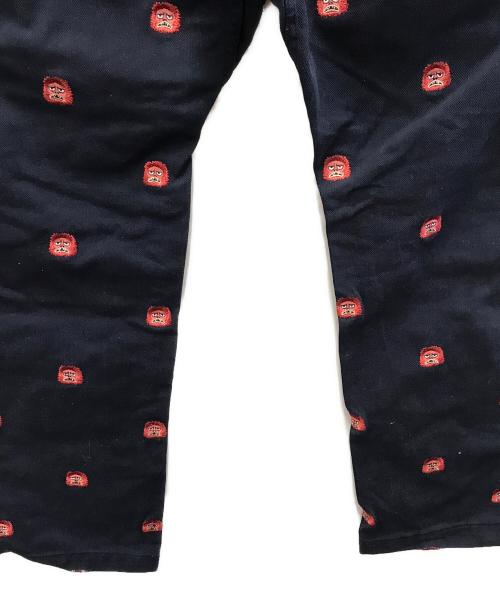 go slow caravan（ゴースローキャラバン）go slow caravan (ゴースローキャラバン) サルエルパンツ ネイビー サイズ:3の古着・服飾アイテム