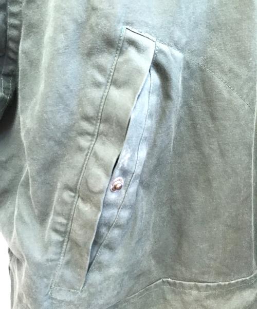 NAUTICA（ノーティカ）NAUTICA (ノーティカ) 襟レザーハンティングジャケット グリーン サイズ:XXLの古着・服飾アイテム