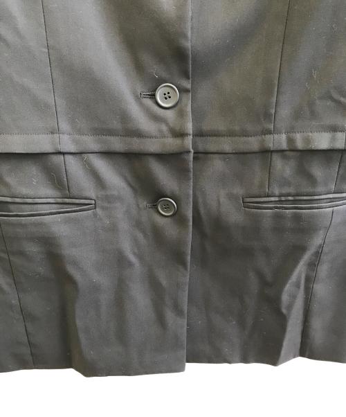 eimy istoire（エイミーイストワール）eimy istoire (エイミーイストワール) two way over jacket ブラック サイズ:Fの古着・服飾アイテム