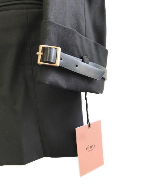 eimy istoire（エイミーイストワール）eimy istoire (エイミーイストワール) two way over jacket ブラック サイズ:Fの古着・服飾アイテム