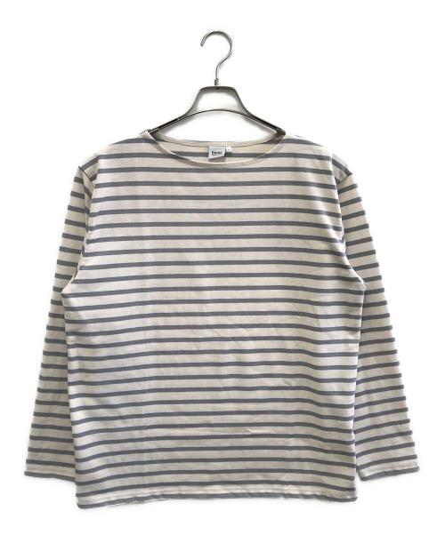 BRING（ブリング）bring (ブリング) ボーダーカットソー ベージュ サイズ:MLの古着・服飾アイテム