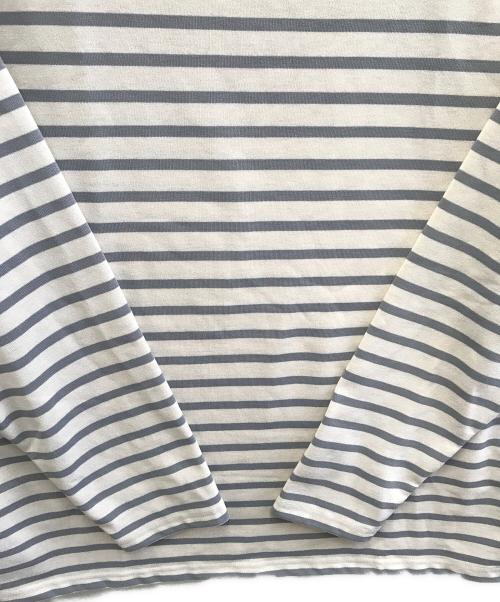 BRING（ブリング）bring (ブリング) ボーダーカットソー ベージュ サイズ:MLの古着・服飾アイテム