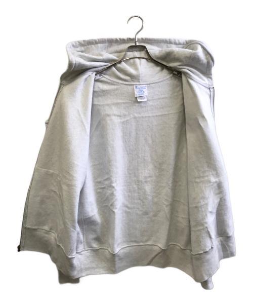 Champion（チャンピオン）Champion (チャンピオン) MoMA (モマ) リバースウィーブジップパーカー アッシュグレー サイズ:Lの古着・服飾アイテム
