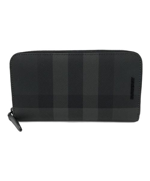 BURBERRY（バーバリー）BURBERRY (バーバリー) 長財布 ブラックの古着・服飾アイテム