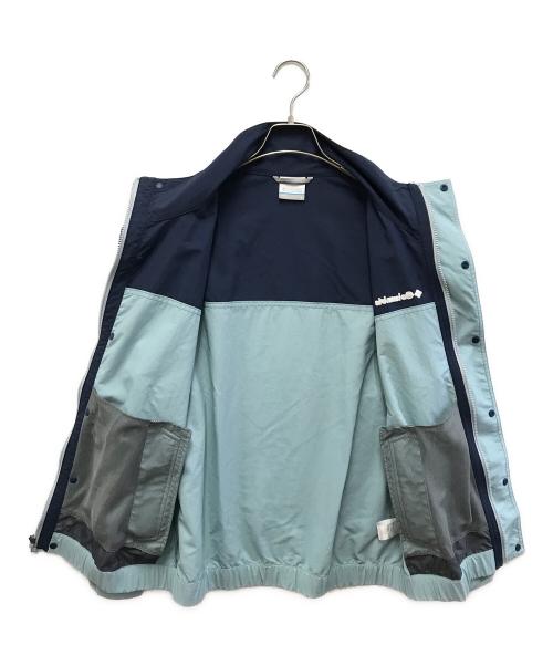 Columbia（コロンビア）Columbia (コロンビア) ナイロンジャケット ネイビースカイブルー サイズ:Sの古着・服飾アイテム