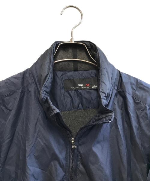 RLX RALPH LAUREN（アールエルエックスラルフローレン）RLX RALPH LAUREN (アールエルエックスラルフローレン) ナイロンジャケット ネイビー サイズ:Mの古着・服飾アイテム