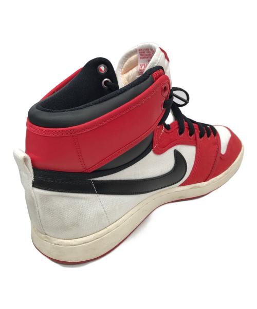 NIKE（ナイキ）NIKE (ナイキ) ハイカットスニーカー レッド×ホワイト サイズ:27.5の古着・服飾アイテム