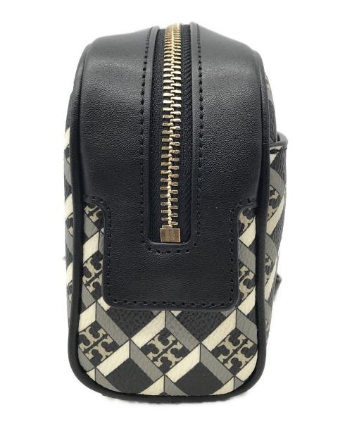 TORY BURCH（トリーバーチ）TORY BURCH (トリーバーチ) ポーチ ブラック×ホワイト 未使用品の古着・服飾アイテム