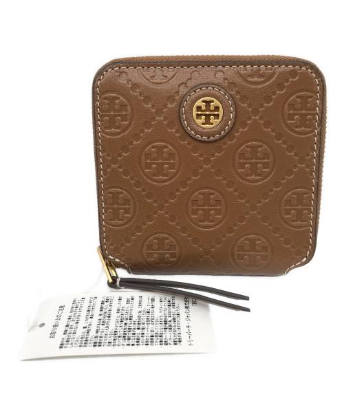 TORY BURCH（トリーバーチ）TORY BURCH (トリーバーチ) 2つ折り財布 ブラウン 未使用品の古着・服飾アイテム