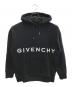 GIVENCHY（ジバンシィ）の古着「ブランドロゴ 4G スリムフーディー」｜ブラック