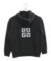 GIVENCHY (ジバンシィ) ブランドロゴ 4G スリムフーディー ブラック サイズ:L：30000円