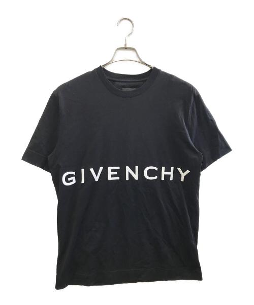GIVENCHY（ジバンシィ）GIVENCHY (ジバンシィ) 4G ブランドロゴ スリムフィットtシャツ ブラック サイズ:XLの古着・服飾アイテム