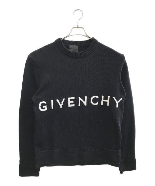GIVENCHY（ジバンシィ）GIVENCHY (ジバンシィ) プルオーバーニット ブラック サイズ:XLの古着・服飾アイテム