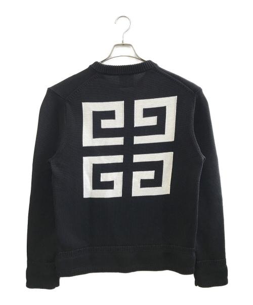GIVENCHY（ジバンシィ）GIVENCHY (ジバンシィ) プルオーバーニット ブラック サイズ:XLの古着・服飾アイテム