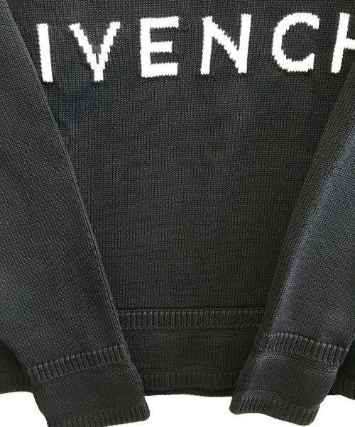 GIVENCHY（ジバンシィ）GIVENCHY (ジバンシィ) プルオーバーニット ブラック サイズ:XLの古着・服飾アイテム