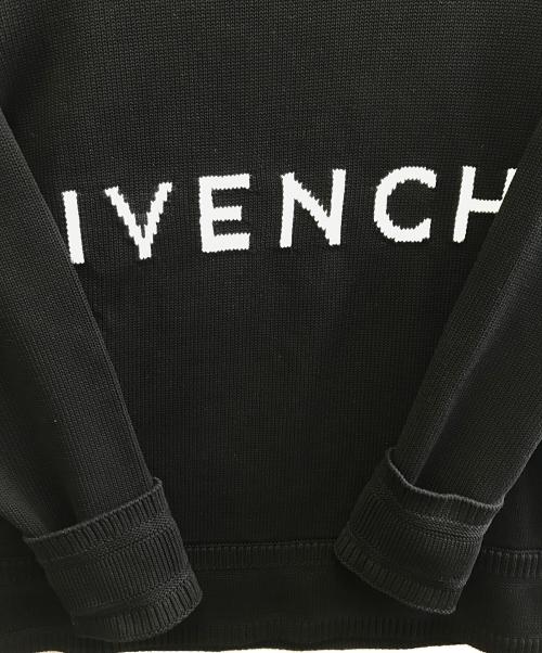 GIVENCHY（ジバンシィ）GIVENCHY (ジバンシィ) プルオーバーニット ブラック サイズ:XLの古着・服飾アイテム