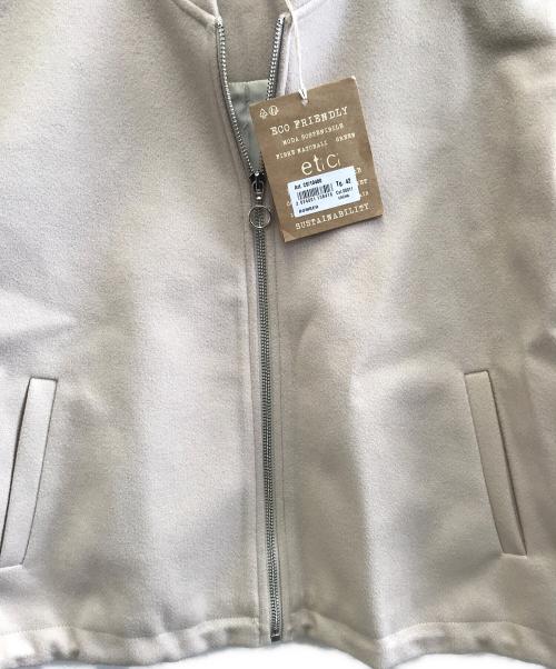etici（エティチ）etici (エティチ) ブルゾン ベージュ サイズ:Sの古着・服飾アイテム