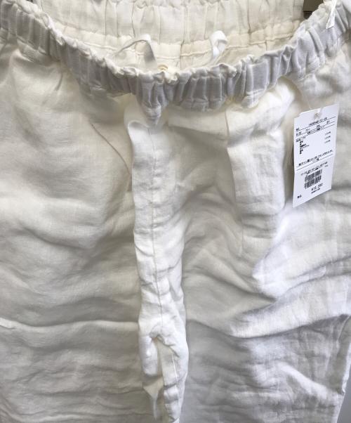 TSUHARU by samansa Mos2（ツハル バイ サマンサモスモス）TSUHARU by Samansa Mos2 (ツハル バイ サマンサモスモス) 花柄メッシュ刺繍パンツ ホワイト サイズ:FREE 未使用品の古着・服飾アイテム