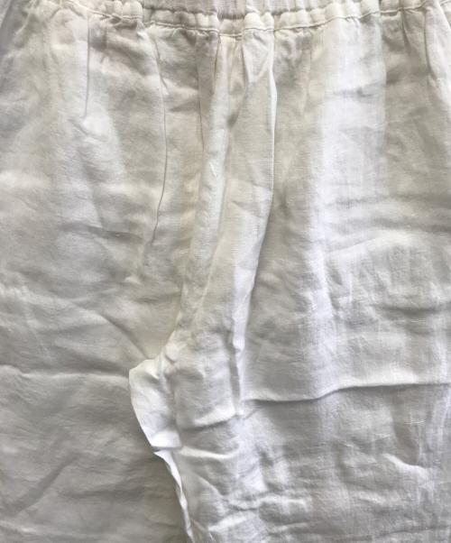 TSUHARU by samansa Mos2（ツハル バイ サマンサモスモス）TSUHARU by Samansa Mos2 (ツハル バイ サマンサモスモス) 花柄メッシュ刺繍パンツ ホワイト サイズ:FREE 未使用品の古着・服飾アイテム