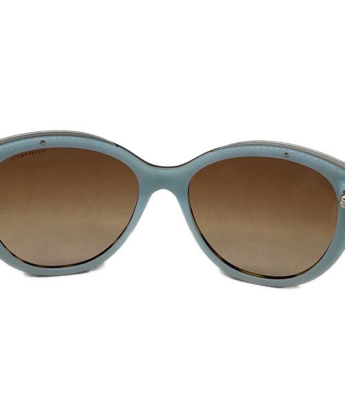 TIFFANY & Co.（ティファニー）Tiffany & Co. (ティファニー) サングラス スカイブルーブラウンの古着・服飾アイテム