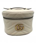 GUCCIグッチ）の古着「ミニリュック」｜ベージュ