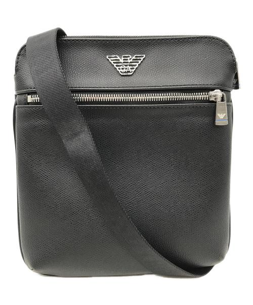 EMPORIO ARMANI（エンポリオ アルマーニ）EMPORIO ARMANI (エンポリオアルマーニ) ショルダーバッグ ブラックの古着・服飾アイテム