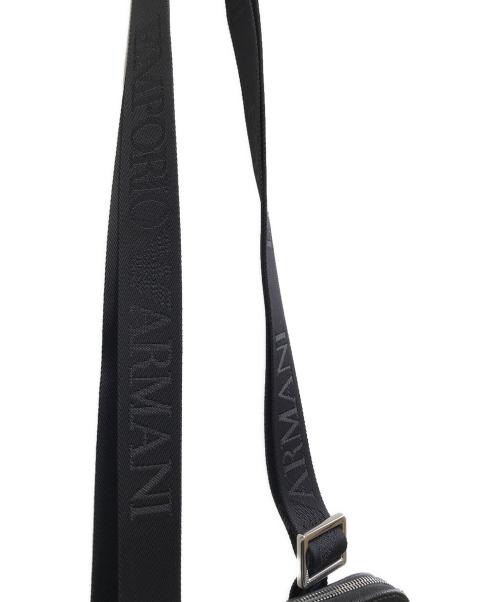 EMPORIO ARMANI（エンポリオ アルマーニ）EMPORIO ARMANI (エンポリオアルマーニ) ショルダーバッグ ブラックの古着・服飾アイテム