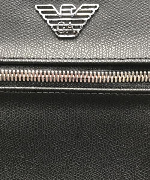 EMPORIO ARMANI（エンポリオ アルマーニ）EMPORIO ARMANI (エンポリオアルマーニ) ショルダーバッグ ブラックの古着・服飾アイテム