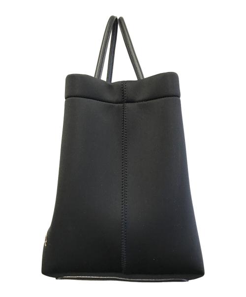 A.D.M.J.（エーディーエムジェイ）A.D.M.J. (エーディーエムジェイ) マジックライトステッチ刺しゅうトート ブラックの古着・服飾アイテム