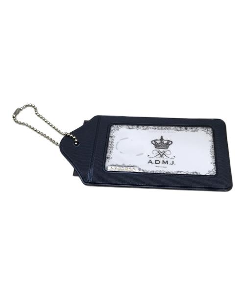 A.D.M.J.（エーディーエムジェイ）A.D.M.J. (エーディーエムジェイ) マジックライトステッチ刺しゅうトート ブラックの古着・服飾アイテム