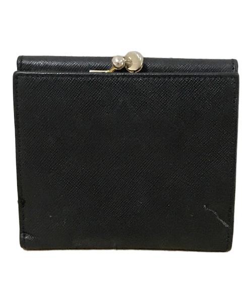 Salvatore Ferragamo（サルヴァトーレ フェラガモ）Salvatore Ferragamo (サルヴァトーレ フェラガモ) 3つ折り財布 ブラックの古着・服飾アイテム