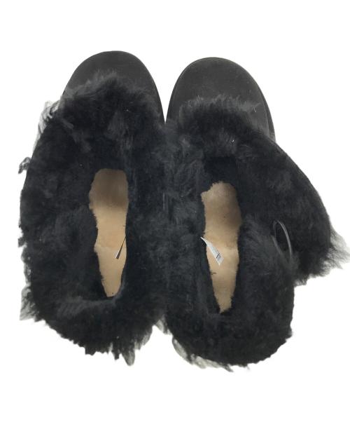 UGG（アグ）UGG (アグ) ムートンブーツ ブラック サイズ:24の古着・服飾アイテム