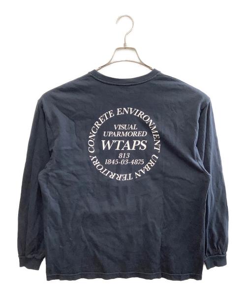 WTAPS（ダブルタップス）WTAPS (ダブルタップス) 長袖カットソー ブラック サイズ:01の古着・服飾アイテム