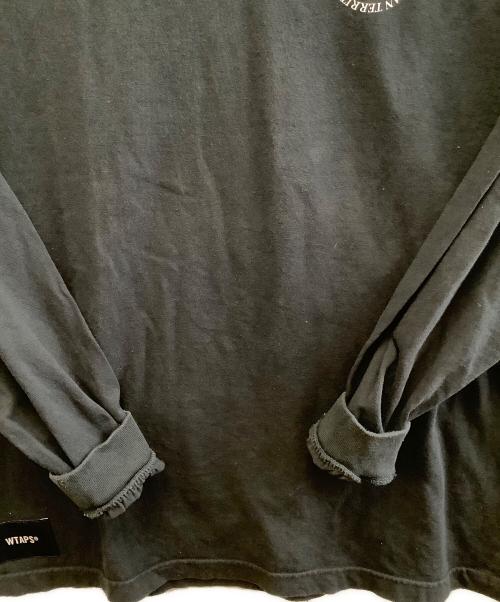 WTAPS（ダブルタップス）WTAPS (ダブルタップス) 長袖カットソー ブラック サイズ:01の古着・服飾アイテム