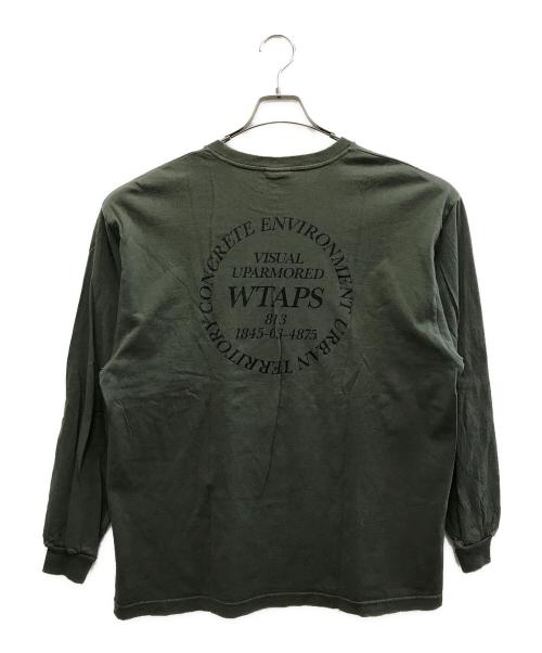 WTAPS（ダブルタップス）WTAPS (ダブルタップス) 長袖カットソー グリーン サイズ:01の古着・服飾アイテム