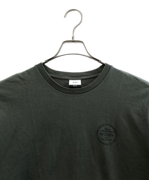 WTAPS（ダブルタップス）WTAPS (ダブルタップス) 長袖カットソー グリーン サイズ:01の古着・服飾アイテム
