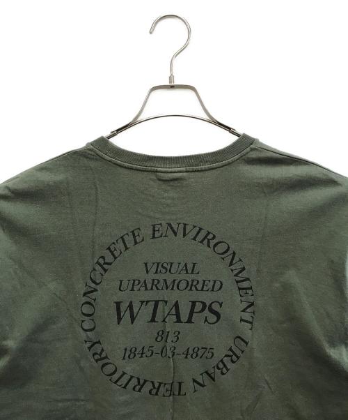 WTAPS（ダブルタップス）WTAPS (ダブルタップス) 長袖カットソー グリーン サイズ:01の古着・服飾アイテム